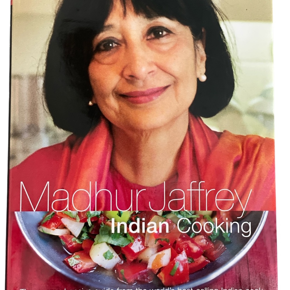 Madhur Jaffrey Hard Cover Indian Cook Book.